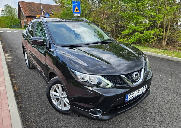 Nissan Qashqai cena 59999 przebieg: 173400, rok produkcji 2016 z Kościerzyna małe 631